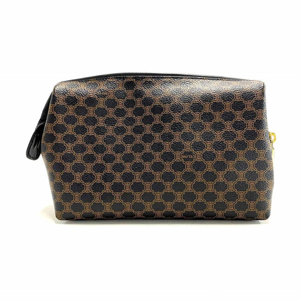 Celine Brown Pattern Pouch Macadam - image 1